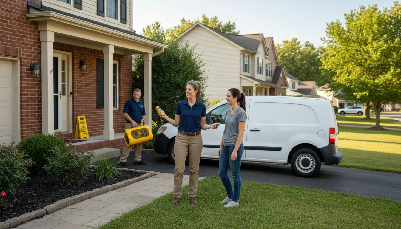 Residential water damage restoration in Red Cliff, CO